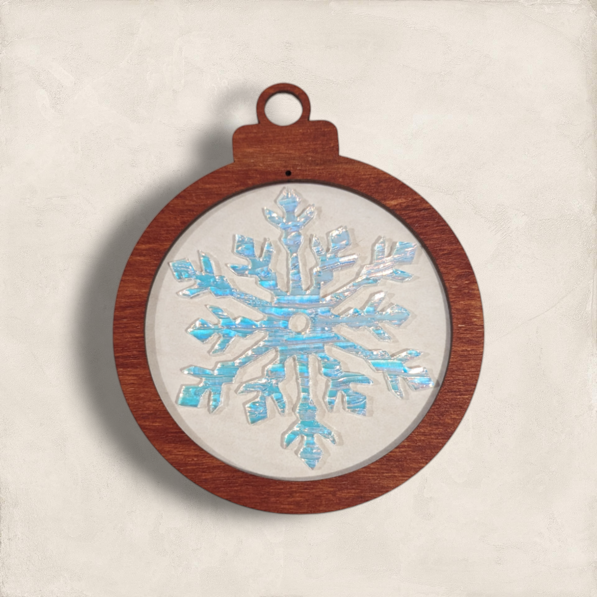 Floating Snowflake Ornament