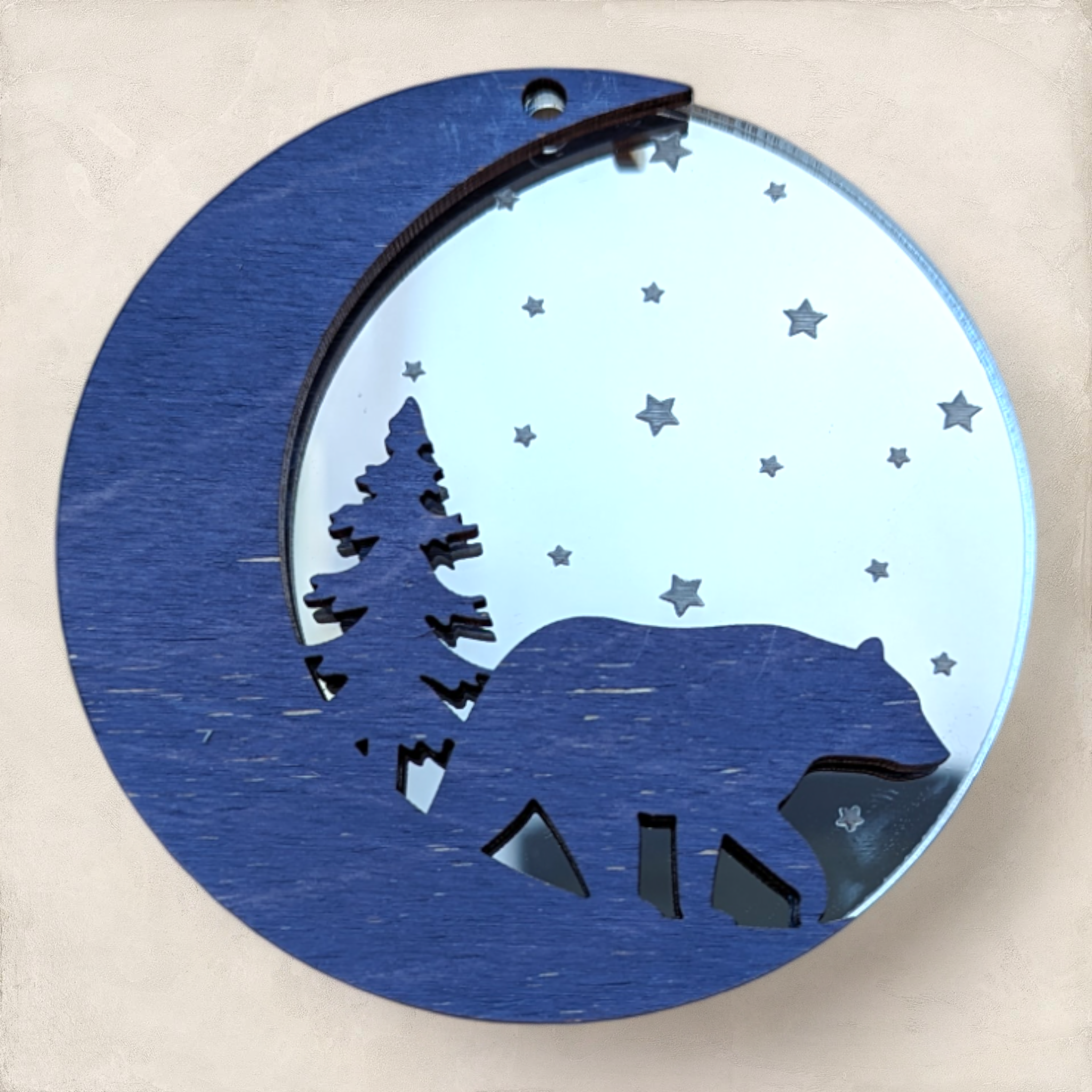 Moon Bear Holiday Ornaments