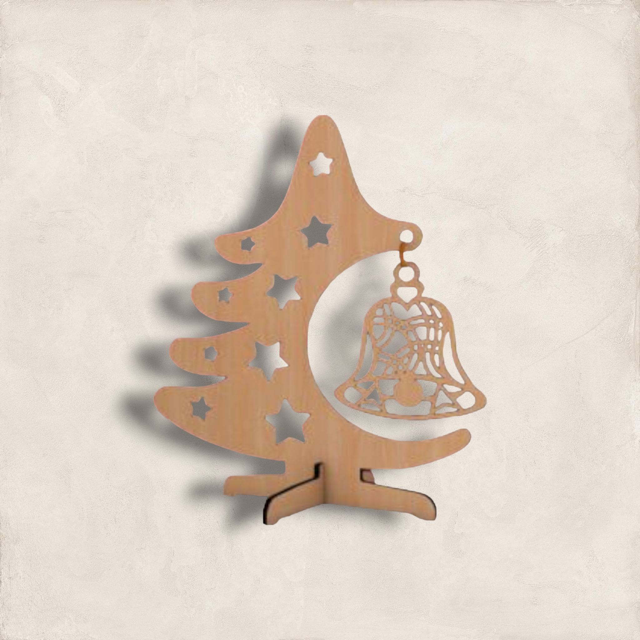 * Christmas Tree w/Bauble Table Decoration