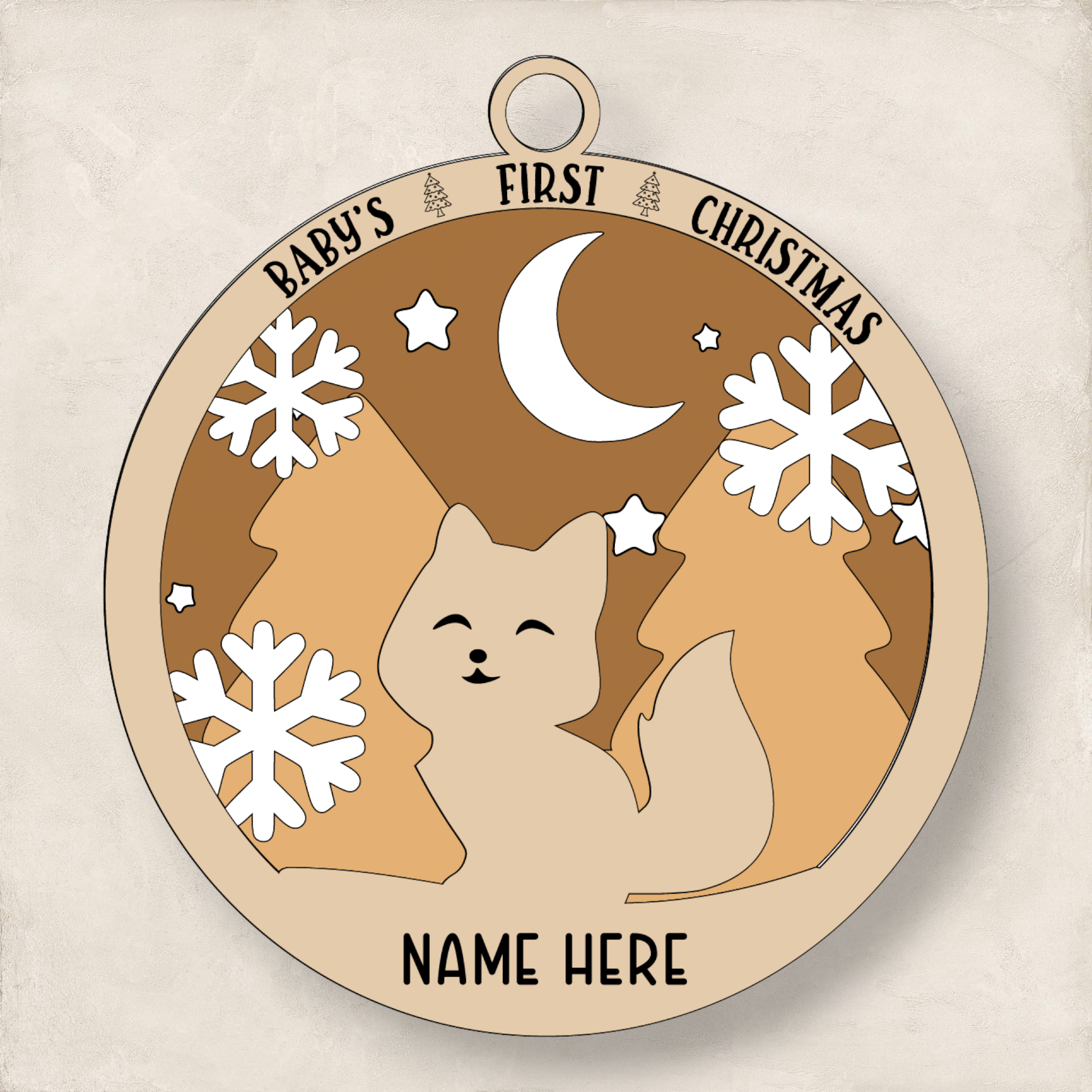 Baby's First Forest Animals Ornaments