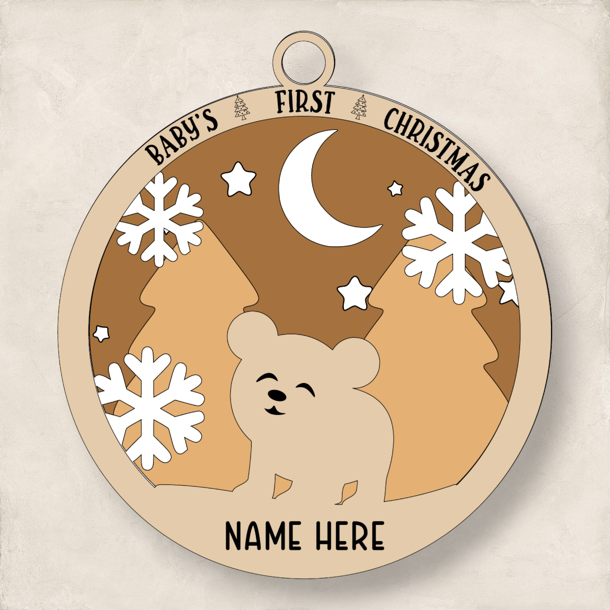 Baby's First Forest Animals Ornaments