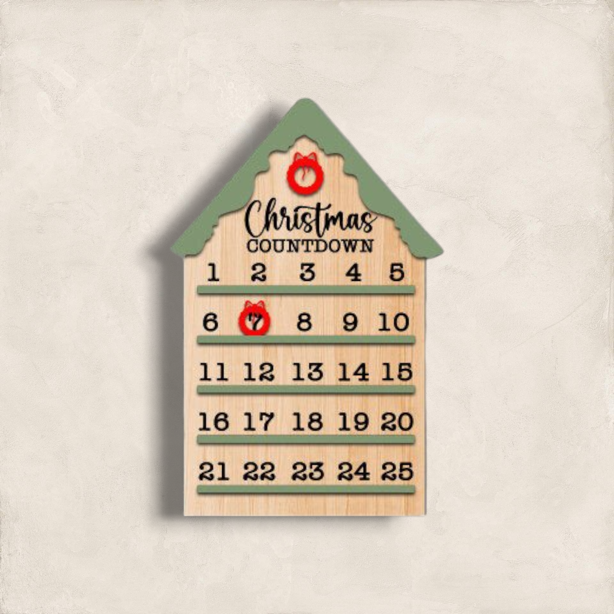* Countdown To Christmas Calendar